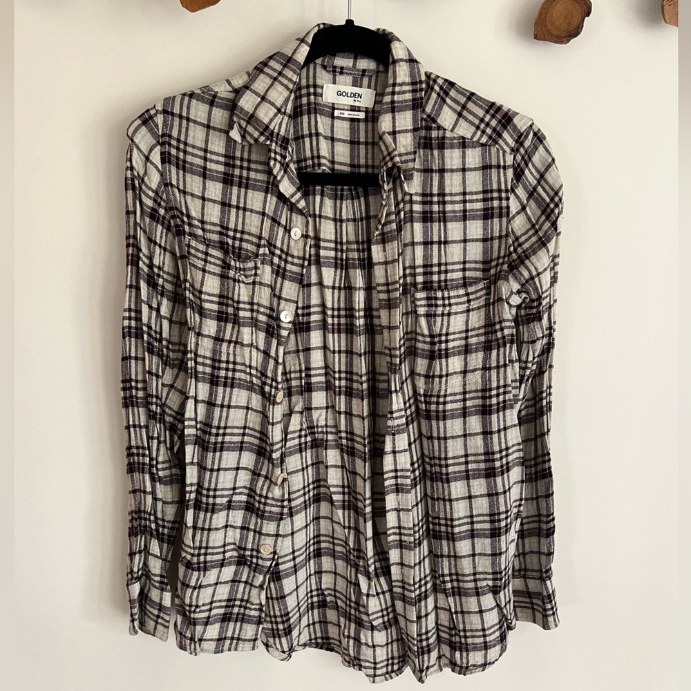 TNA Plaid Button Up - Picture 1 of 6